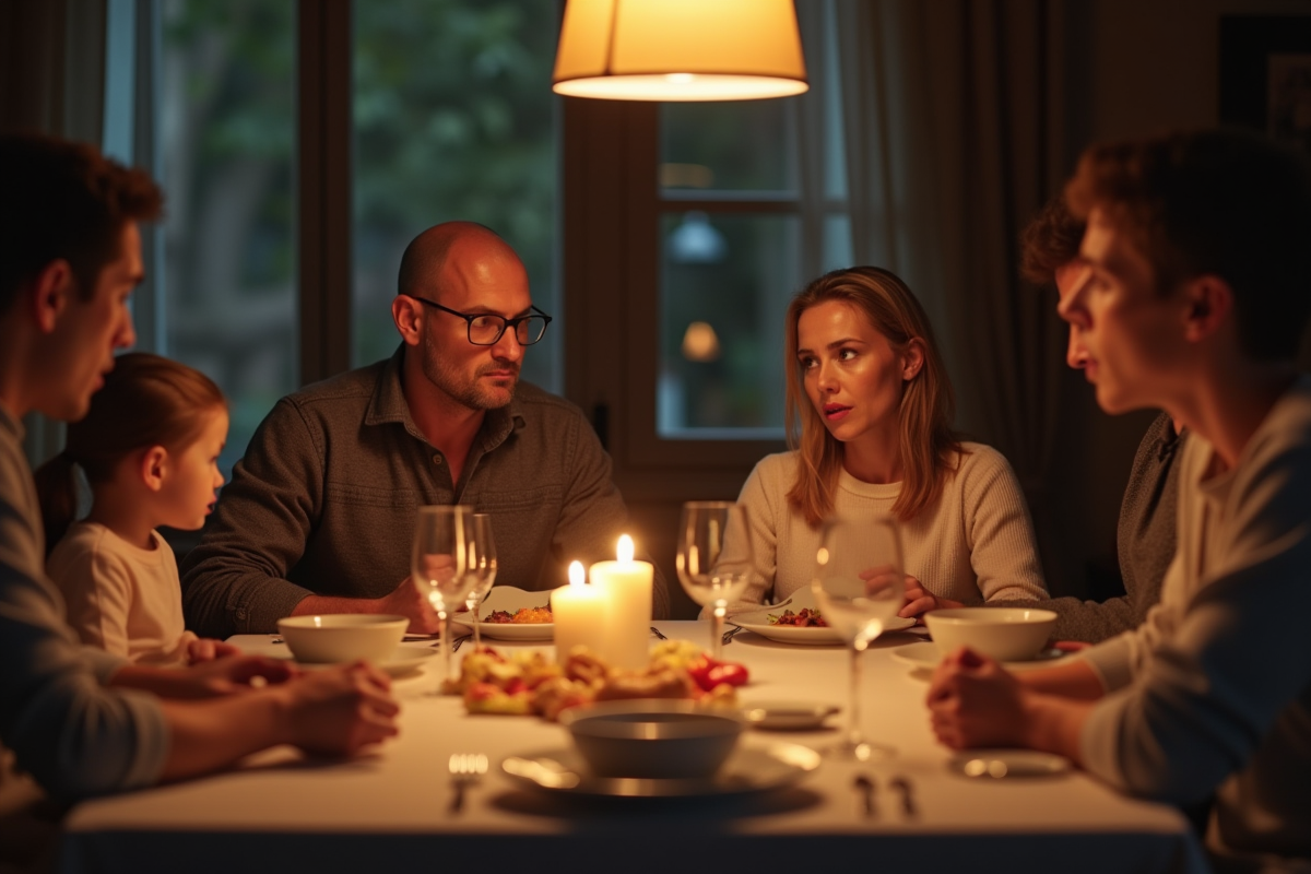 famille stressée